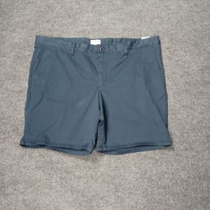 Open Edit Men Navy Short Size 42W Cotton Blend